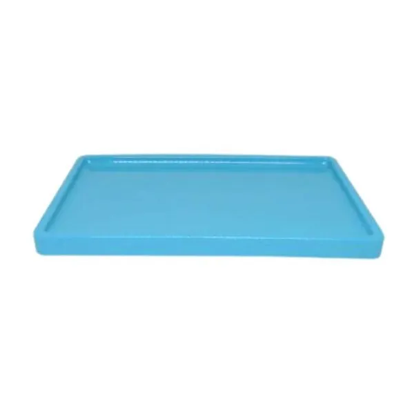 Bandeja De Festa Retangular 30cm X 18cm Cor Azul