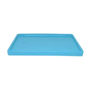 Bandeja De Festa Retangular 30cm X 18cm Cor Azul