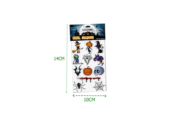 Cartela TATOO ColorMake Temp Halloween - ColorMake