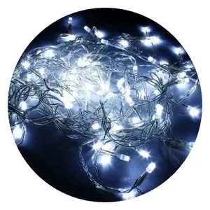 Pisca-Pisca Global 100 Leds Branco Fio Transparente 10 Metros 127V (MP)