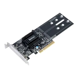 Controladora SSD M.2 Synology M2D18 (2x M.2 NVMe / SATA, PCIe 2.0 x8, p/ NAS Synology)