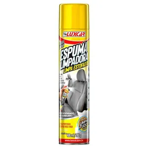 Espuma Limpadora Limpa Estofados Em Spray Com 400ml - 2600 - Luxcar