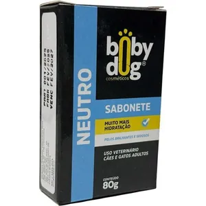 Sabonete Neutro Boby Dog Para Cães E Gatos 80G (MP)