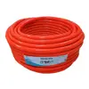 Mangueira Lisa PVC Super Flexível 3/4" x 2mm Taivi Mangueira Lisa PVC 3/4" Laranja Superflex Taivi