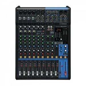 Mesa de Som Analógica MG12XU com 12 Canais, Efeitos SPX e Interface USB Preta Yamaha Mesa de Som Analógica MG12XU 12 Canais com Efeitos SPX Preta Yamaha