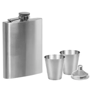 Kit Cantil de Bolso Inox Prata 4 Peças - Western Home