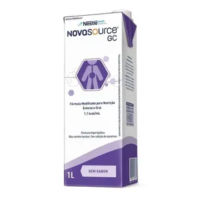 Nutrição Enteral e Oral Novasource GC Baunilha 1L