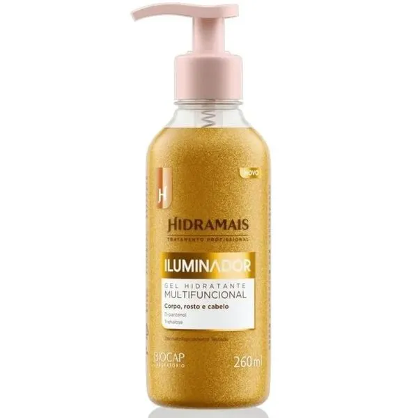 Gel Iluminador Hidratante Multifuncional Hidramais 260ml