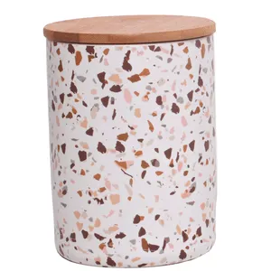 Potiche Decorativo Porcelana Royal, 14x18cm, Branco - 60593