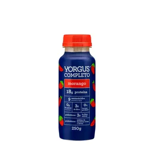 Iogurte Morango Completo Sem Lactose Yorgus – 250g