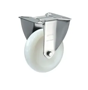 Rodizio Fixo FLR 412 N Nylon Capacidade 170kg - Rod-Car