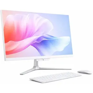 Combo 3 Em 1 Computador, Teclado e Mouse 23.8" 8GB RAM DDR4 Branco E-BI