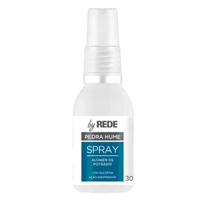 Pedra Hume By Rede Spray Com Glicerina 30ml
