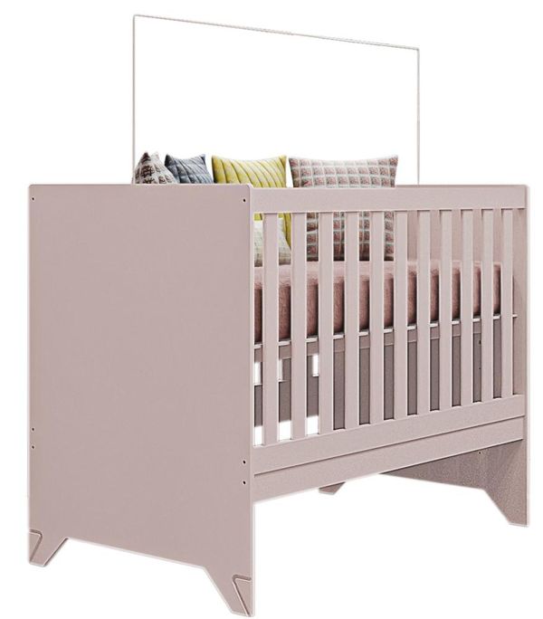 Berço Mini Cama Maya Rose Móveis Canaã