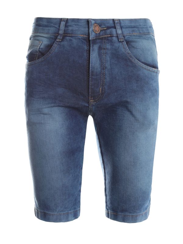 Bermuda Jeans Masculina AZUL 46
