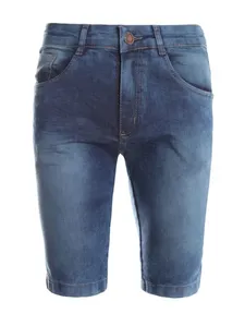 Bermuda Jeans Masculina AZUL 46