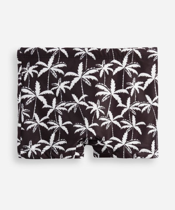 sunga infantil boxer coqueiro preta 2
