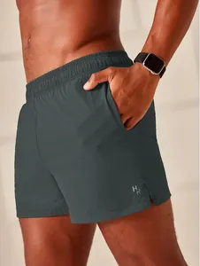 Shorts Masculino Curto Training Cinza Chumbo EG