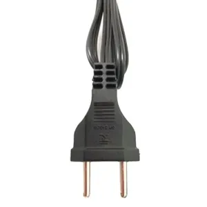 Cabo De Energia FC Fontes Rabicho Com Plug 2 Pinos 250V 3A (MP)