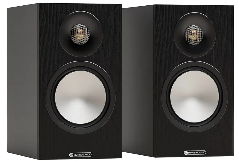 Monitor Audio Bronze 50 7G - Par de Caixas Bookshelf 100W, 2 Vias, C-CAM, Black