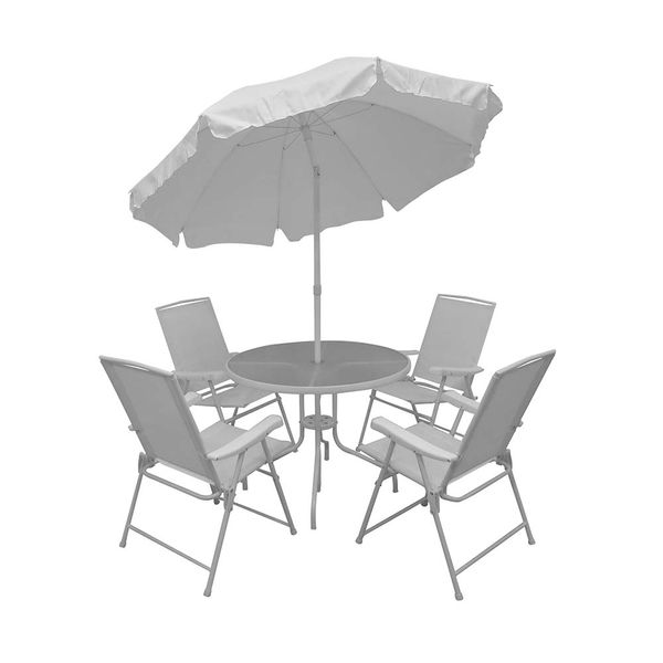 Conjunto para jardim Malibu 9006 branco Mor