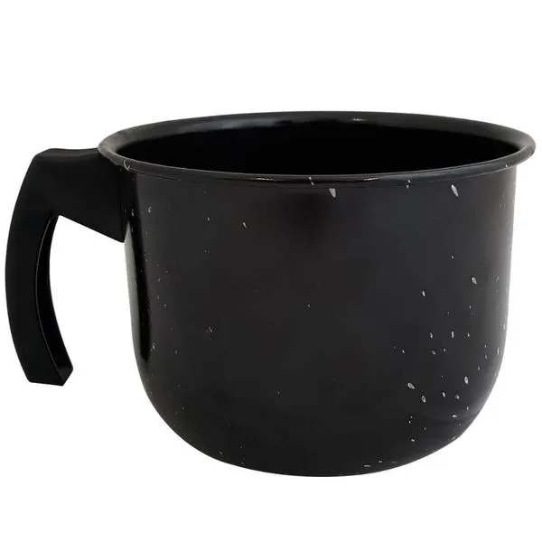 Leiteira Caneca Esmaltada Jarra Para Leite Granitada 1,8L