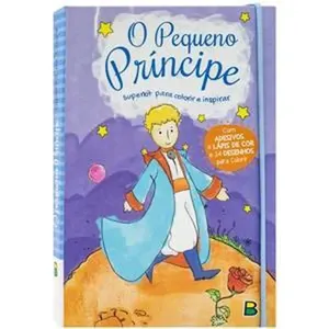 Livro Superkit Para Colorir E Inspirar. O Pequeno Príncipe Brasil Eitura (MP)