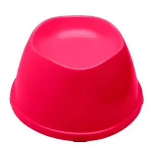 Comedouro Para Pets Alto Starkpet High Pink Neon (MP)