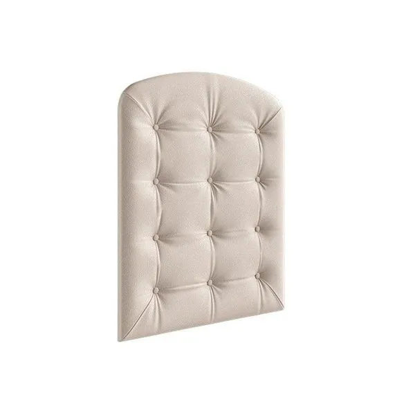 Multiuso De Quarto Bebê Kit Capitonê Courano P- Berço Elô Bege - Peroba