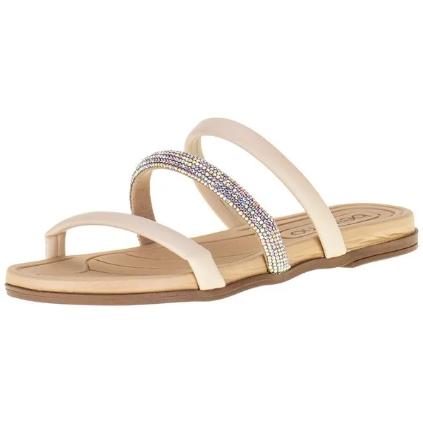 Sandália Feminina Rasteira Beira Rio - 8507104 NATURAL 37