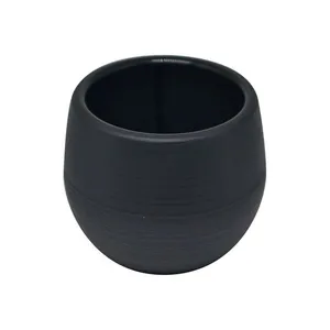 Vaso Babyball All Garden Preto Único