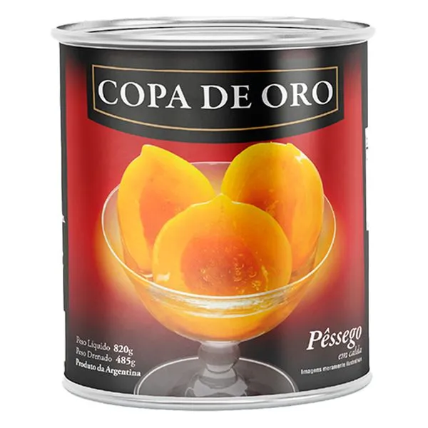 Pêssego Copa de Oro em Calda 820g