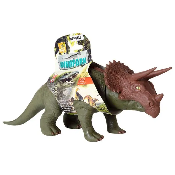 Dinossauro Triceratops Dinopark Grande 0488 - Bee Toys