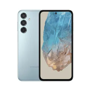 Celular Samsung Galaxy M35 5G, Câmera Tripla até 50MP, Tela Super AMOLED + 6.6 120Hz, 256GB, 8GB RAM Azul Claro
