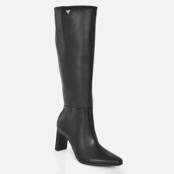 Bota Social Couro Preto 356-006-01 36
