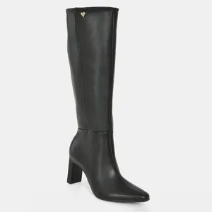 Bota Social Couro Preto 356-006-01 36
