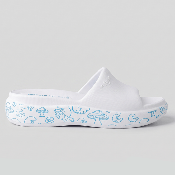 Tamanco Marshmallow Smurfs Branco 33