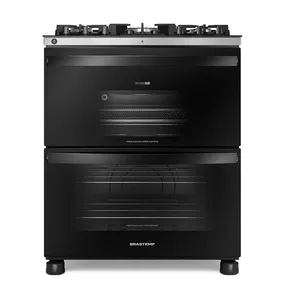 Fogão Duplo Forno Brastemp com Tecnologia Air Fryer Pro - BFD5LAE 110V