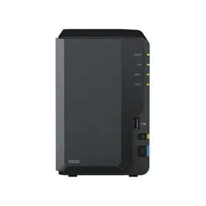 Dispositivo Externo NAS Synology Diskstation DS223 com 2 Baias Preto