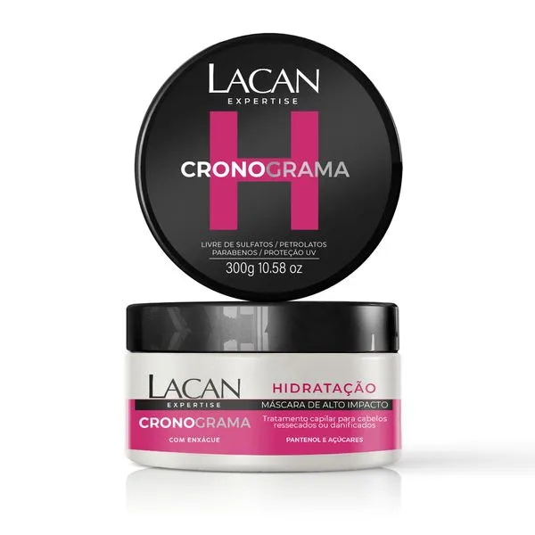 Máscara Capilar Lacan Cronograma Hidratação Cronotrat 90g Máscara Lacan Cronograma Hidratação Cronotrat 90g