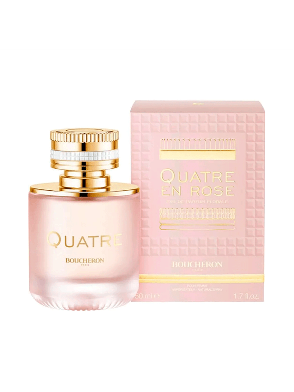 Boucheron Quatre En Rose Eau de Parfum - Perfume Feminino 50ml
