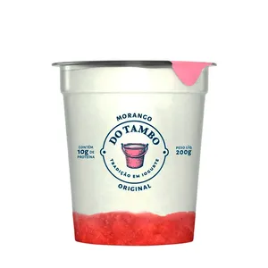 Iogurte Morango Desnatado Sem Açúcar Do Tambo – 200g