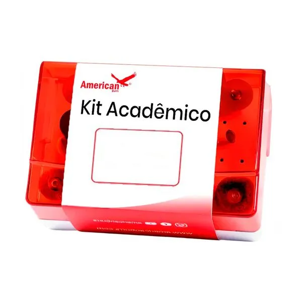 Kit Acadêmico Polimento Dentistica Prof. Fernando Bueno American Burrs
