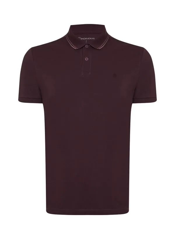 Polo Slim Fit Básica Masculina Indivdual GG