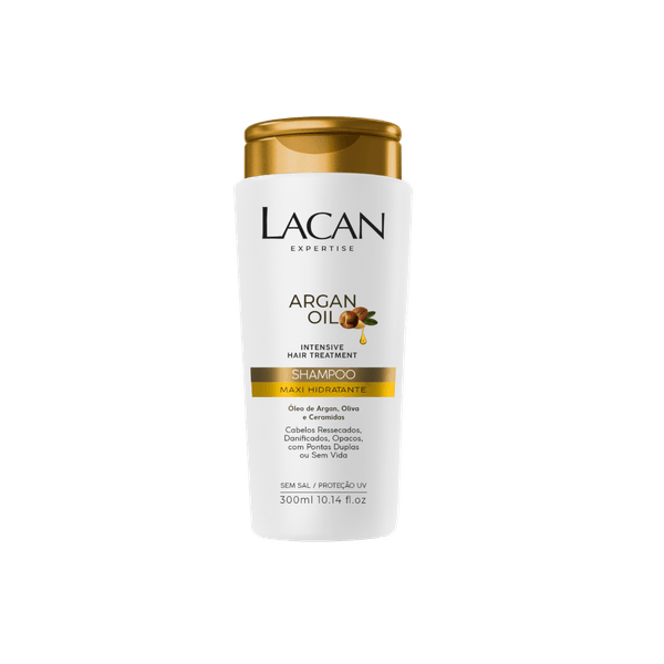 Shampoo Lacan Maxi Hidratante Argan Oil 300ml