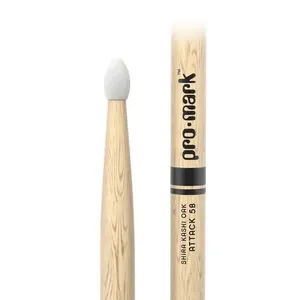 Baqueta Attack 5B PW5BN Shira Kashi Oak Ponta Nylon Amadeirado Promark Baqueta Attack 5B PW5BN Shira Kashi Oak Ponta Nylon Promark
