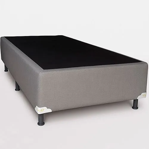 Base Cama Americana Universal Solteiro 88x188x39 Cinza