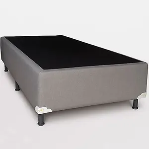 Base Cama Americana Universal Solteiro 88x188x39 Cinza