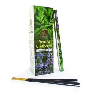 Incenso De Arruda E Alecrim Zed Black Caixa Com 25 Pacotes (MP)