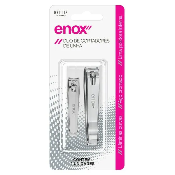 Dou de Cortadores de Unhas Enox 2 Unidades